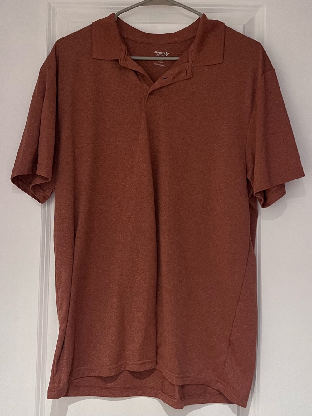 Old Navy Men's Rust Polo Shirt